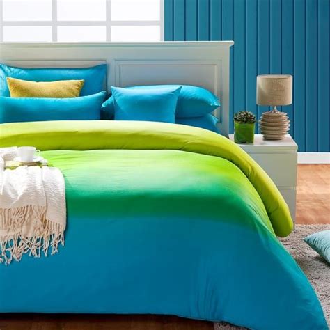 Whether you're looking to make a bold statement in your bedroom or want to transform it into a serene sanctuary, comforter sets from bed bath & beyond. cheap green and blue comforter sets | ... Blue Full And ...