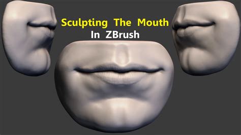 Serge Astahov How To Sculpt The Mouth In Zbrush