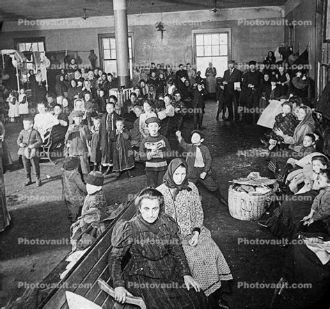 Immigrants Ellis Island 1890s Images Photography Stock Pictures