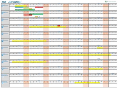 1920 x 1023 · jpeg meilensteinplan excel vorlage meilenstein zeitachse download image mehr. Jahresplaner für Excel | Alle-meine-Vorlagen.de