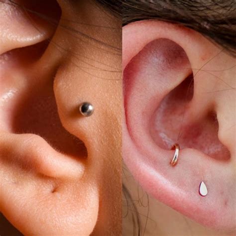 Different Ear Piercing Types And Healing Times Lavari Jewelers