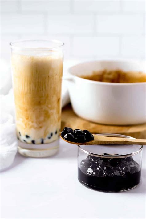How To Make Boba Pearls At Home Tapioca Pearls From Scratch That