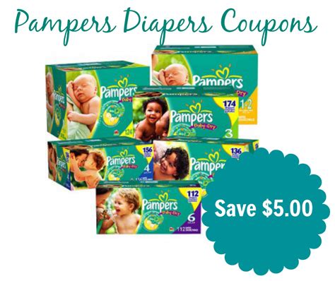 Pampers Diaper Coupons 2014 Save Up To 500