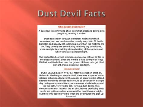 Ppt Dust Devils Powerpoint Presentation Free Download Id2328928