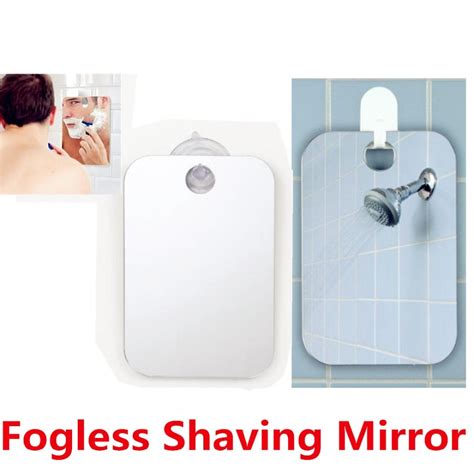 Buy Anti Fog Fog Free Shower Mirror Fogless Shaving Shave Mirror Bathroom