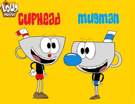 Loud House Style Cuphead And Mugman Cuphead By Josias0303 On