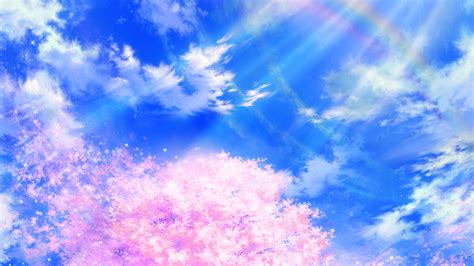 Anime Sky 4k Wallpaper 3840 X 2160 Download 3840x2160 Anime Landscape