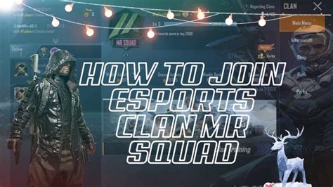 How To Join Esports Clan Youtube