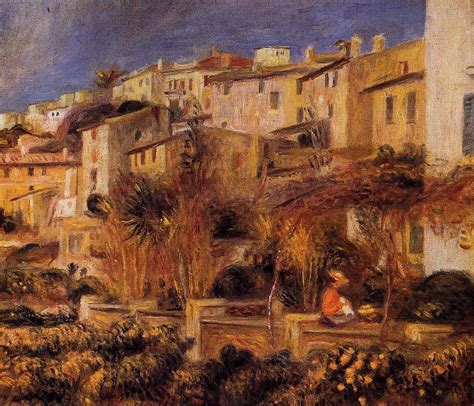 Terraces At Cagnes Pierre Auguste Renoir Encyclopedia