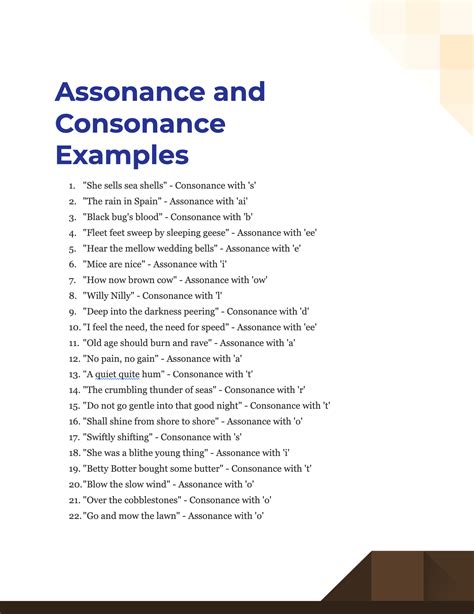 Assonance And Consonance Examples How To Use Tips
