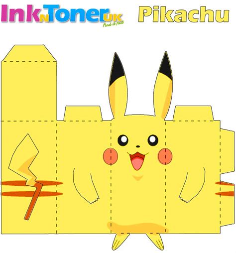 Pikachu Paper Craft Inkntoneruk Bloginkntoneruk Blog
