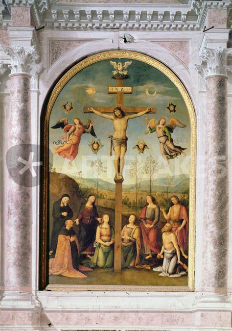 Crucifixion Bild Als Poster Und Kunstdruck Von Pietro Perugino
