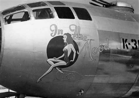 Boeing B 29 Superfortress 42 24826 Nose Art In The Mood