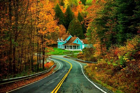 Fall Road Wallpaper 71 Images