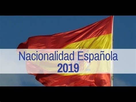 Todos los extranjeros que han residido en españa por un tiempo determinado pueden solicitar la nacionalidad española. Nacionalidad Española en este 2019 - YouTube