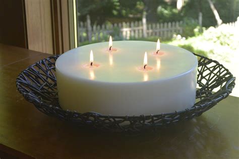 Custom Hand Poured 10 Inch Diameter Candle With Multi Wicks Etsy Uk