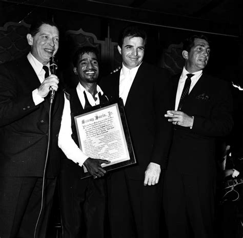 Sammy Davis Jr Receiving An Award Photo Print 30 X 24