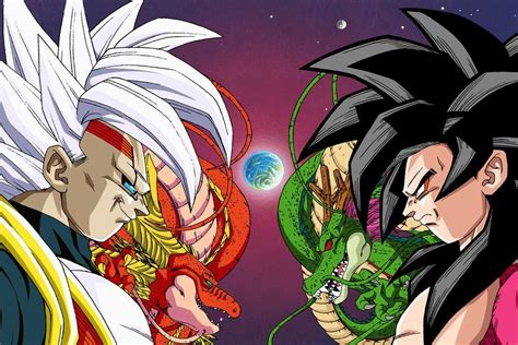 Baby Vegeta Vs Goku Super Saiyajin 4 Anime Dragon Ball Super Dragon