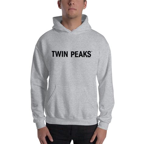 Twin Peaks Logo Hooded Sweatshirt Paramount Shop