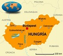 Mapa de Hungría - Mapa Físico, Geográfico, Político, turístico y Temático.