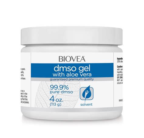The radioprotective effects of dimethyl sulfoxide (dmso) have been known for many years, and the suppression of hydroxyl (oh) radicals induced by ionizing radiation has been thought to be the main cause of this effect. Dmso Gel mit Aloe Vera 118ml | BIOVEA