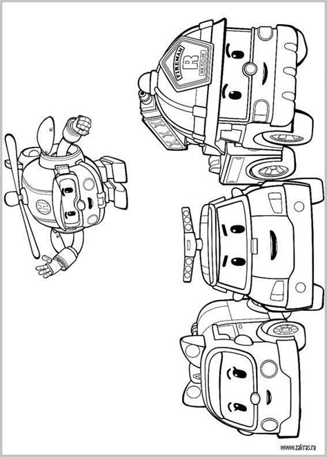 Get hold of these colouring sheets that are full of robocar poli pictures and offer them to your kid. 34 best Robocar Poli images on Pinterest | Birthdays ...