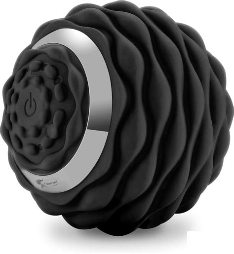 Deep Tissue Vibrating Massage Ball 4 Speed High Intensity Fitness Yoga Massage