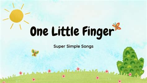 One Little Finger Featuring Noodle And Pals Super Simple Songs Youtube