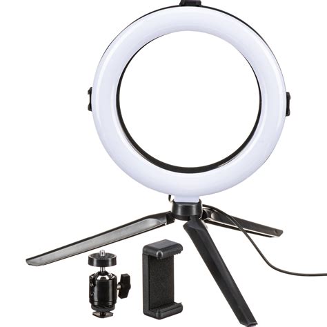 On Air Halo Light 8 Led Ring Light With Tripod Stand And 7258 Bandh
