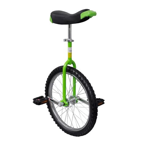 Green 20 Fun Unicycle Uni Cycle Scooter Circus Pro Bike Youth Adult