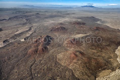 Aerial View Cinder Cones And Lava Bed At Cinder Cone National Natural