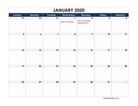 2020 South Africa Calendar Spreadsheet Template Free Printable Templates