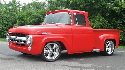 Vehicles 1957 Ford F 100 Hd Wallpaper