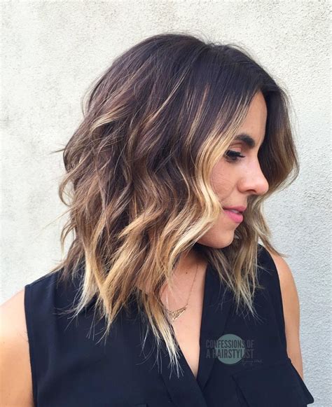 10 Wavy Shoulder Length Hairstyles 2020