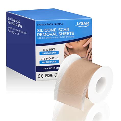 Buy Lysam Silicone Scar Sheets Medical Grade Scar Treatment Removal