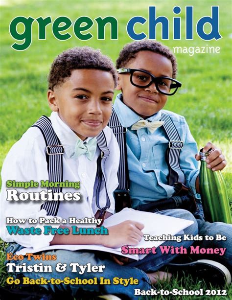 The Back To School 2012 Issue Of Green Child Magazine