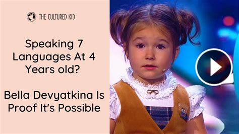 speaking 7 languages at 4 years old bella is proof it s possible