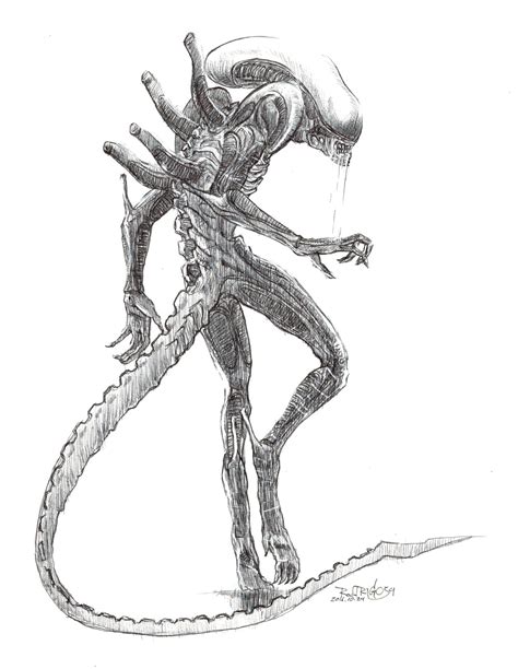 Alien Isolation Xenomorph By Roddrigo34 On Deviantart