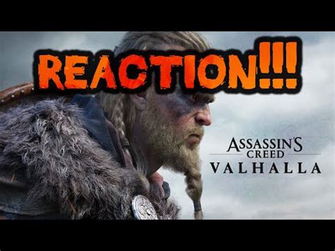 Assassin S Creed Valhalla Cinematic Trailer Reaction Youtube