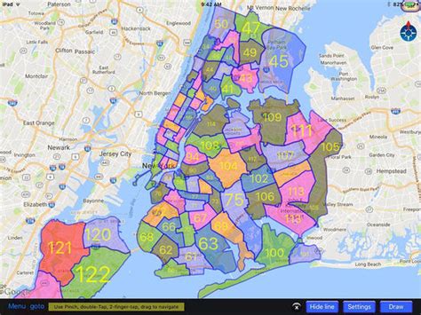 New York City Police Precincts Map Hiking In Map