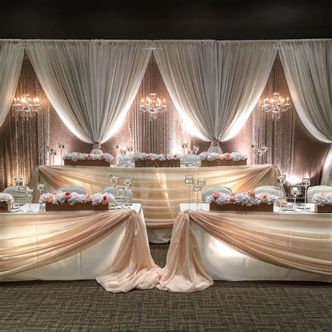 Pin By To Suit Your Fancy On Backdrops Wedding Reception Backdrop