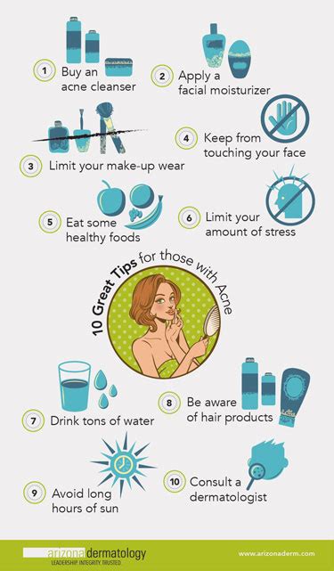 10 Acne Tips For Clear Skin Arizona Dermatology