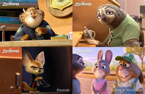 Meet The Inhabitants Of Disneys Zootopia ⋆ Starmometer