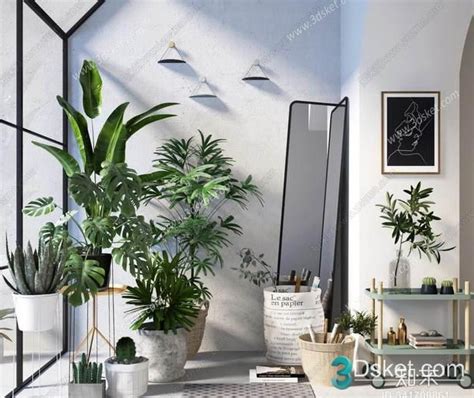 3D Model Indoor Plants Free Download 092 - Download 3D Model Free ...
