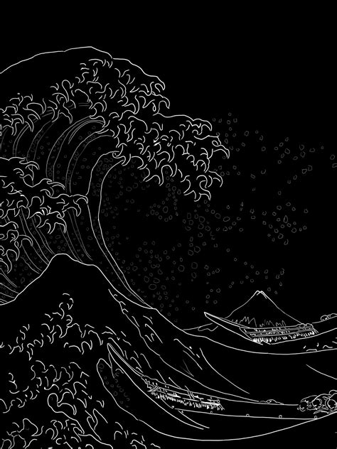 Free Download Japan Paintings Waves Boats Kanagawa Great Wave Hokusai