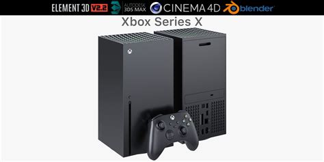 Xbox Series X 3d Model Cgtrader