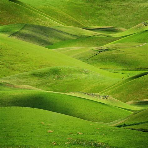 Rolling Green Hills Background Rolling Green Hills In Spring Or Summer