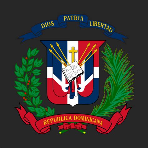 Coat Of Arms Of The Dominican Republic Coat Of Arms Of The Dominican Republic Mug Teepublic