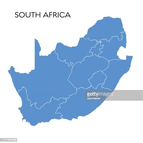 Political Map Of South Africa Photos And Premium High Res Pictures