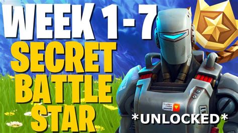 All Season 6 Secret Battle Star Locations Week 1 7 Youtube